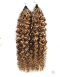 18”  color #27 Feather crochet human hair